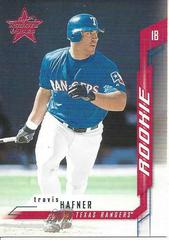 Travis Hafner #243 Baseball Cards 2001 Leaf Rookies & Stars Prices