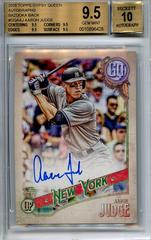 Aaron Judge [Gum Back] #GQA-AJ Baseball Cards 2018 Topps Gypsy Queen Autographs Prices