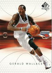Gerald Wallace Basketball Cards 2004 SP Authentic Prices