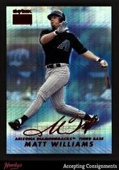 Matt Williams #146 Baseball Cards 1999 Skybox Premium Prices