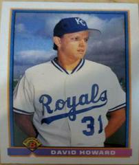 David Howard #295 Baseball Cards 1991 Bowman Prices