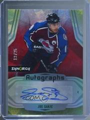 Joe Sakic [Red] #A-JS Hockey Cards 2021 Upper Deck Synergy Autographs Prices