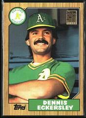 Dennis Eckersley [1987 Reprint] #T125 Baseball Cards 2001 Topps Traded Prices