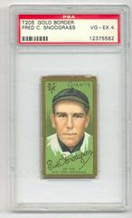 Fred C. Snodgrass Baseball Cards 1911 T205 Gold Border Prices