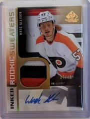 Wade Allison [Inked Patch Autograph] Hockey Cards 2021 SP Game Used Rookie Sweaters Prices