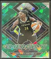Arike Ogunbowale [Green Ice] #3 Basketball Cards 2022 Panini Prizm WNBA Emergent Prices