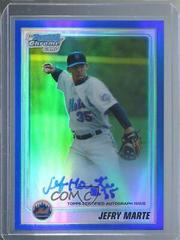 Jefry Marte [Refractor Autograph] #BCP112 Baseball Cards 2010 Bowman Chrome Prospects Prices