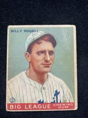 Billy Rogell #11 Baseball Cards 1933 Goudey Prices