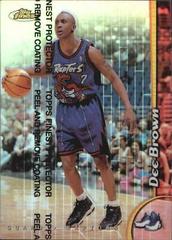 Dee Brown Non Protected Refractor Basketball Cards 1998 Finest Prices