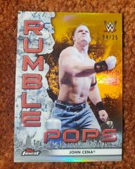 John Cena [Orange] #RP-2 Wrestling Cards 2021 Topps Finest WWE Rumble Pops Prices