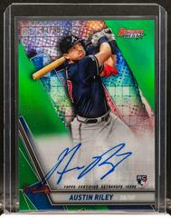 Austin Riley [Green Refractor] #B19-ARI Baseball Cards 2019 Bowman's Best of 2019 Autographs Prices