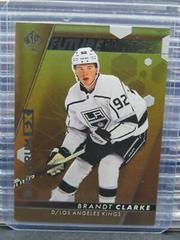 Brandt Clarke [Gold] #S-70 Hockey Cards 2022 SP Authentic Spectrum FX Prices