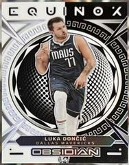 Luka Doncic [Purple] Basketball Cards 2022 Panini Obsidian Equinox Prices
