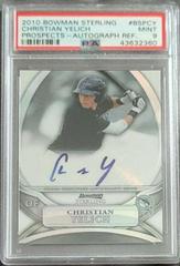 Christian Yelich [Autograph Refractor] #BSPCY Baseball Cards 2010 Bowman Sterling Prospects Prices
