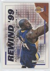 Shaquille O'Neal Basketball Cards 1999 SkyBox Impact Rewind '99 Prices