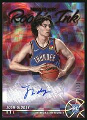 Josh Giddey [Red] #RI-JGD Basketball Cards 2021 Panini Hoops Rookie Ink Autographs Prices