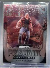 Brock Lesnar #29 Wrestling Cards 2022 Panini Prizm WWE Prizmatic Entrances Prices