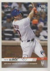 Pete Alonso #M-SEP Baseball Cards 2019 Topps Now Card of the Month Prices