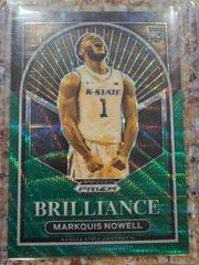 Markquis Nowell [Green Wave] #15 Basketball Cards 2023 Panini Prizm Draft Picks Brilliance Prices