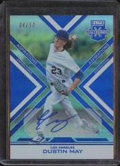 Dustin May [Autograph Aspirations Blue] #109 Baseball Cards 2016 Panini Elite Extra Edition Prices