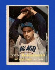 Vito Valentinetti #74 Baseball Cards 1957 Topps Prices