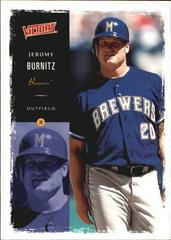 Jeromy Burnitz #60 Baseball Cards 2000 Upper Deck Victory Prices