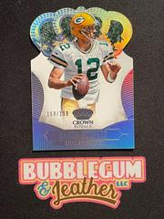 Aaron Rodgers [Silver Holo Die Cut] #2 Football Cards 2013 Panini Crown Royale Prices