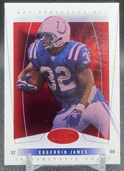 Edgerrin James [Red Hot] #10 Football Cards 2004 Fleer Hot Prospects Prices