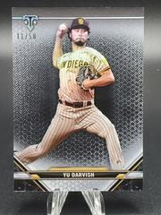 Yu Darvish [Onyx] #4 Baseball Cards 2021 Topps Triple Threads Prices