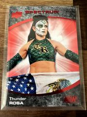 Thunder Rosa [Red] #79 Wrestling Cards 2021 Upper Deck AEW Spectrum Prices