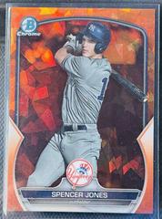 Spencer Jones [Orange] #BD-196 Baseball Cards 2023 Bowman Draft Prices
