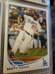 Matt Kemp [Running] #242 Baseball Cards 2013 Topps Prices