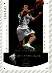 Igor Rakocevic #180 Basketball Cards 2002 SP Authentic Prices