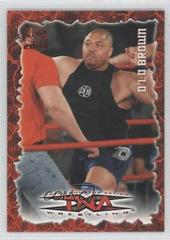 D'Lo Brown [Red] #9 Wrestling Cards 2004 Pacific TNA Prices