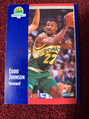 Eddie Johnson Basketball Cards 1991 Fleer Prices