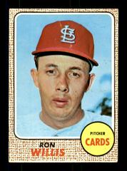 Ron Willis #68 Baseball Cards 1968 Topps Milton Bradley Prices
