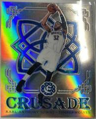 Karl Anthony Towns Basketball Cards 2016 Panini Excalibur Crusade Prices