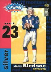 Drew Bledsoe [Silver] #C9 Football Cards 1995 Collector's Choice Crash the Game Prices