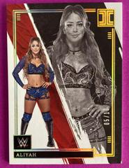 Aliyah [Holo Gold] Wrestling Cards 2022 Panini Impeccable WWE Prices