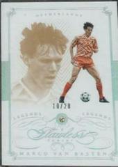 Marco Van Basten [Ruby] #146 Soccer Cards 2016 Panini Flawless Prices