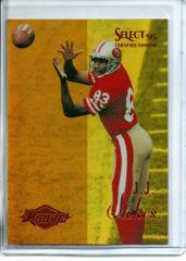 J.J. Stokes [Mirror Gold] #133 Football Cards 1995 Panini Select Certified Prices