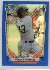 Harold Ramirez [Refractor] #BCP77 Baseball Cards 2014 Bowman Chrome Prospects Prices