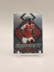 Albert Sambi Lokonga Soccer Cards 2022 Panini Prizm Premier League Emergent Prices