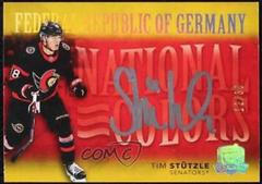Tim Stutzle #NC-TS Hockey Cards 2021 Upper Deck The Cup National Colors Autographs Prices