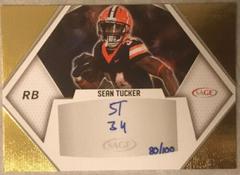 Sean Tucker [Gold] #A-ST Football Cards 2023 Sage Autographs Prices