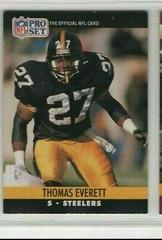 Thomas Everett #622 Football Cards 1990 Pro Set Prices