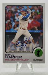 Bryce Harper Baseball Cards 2022 Topps Heritage Real One Autographs Prices