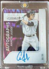 Aaron Judge [Purple Flash] Baseball Cards 2015 Panini Prizm Autograph Prizms Prices