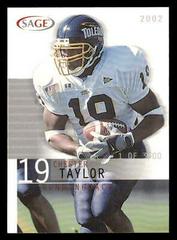 Chester Taylor Football Cards 2002 Sage Prices