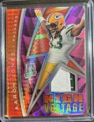 Aaron Jones [Neon Pink] #HV-AJO Football Cards 2022 Panini Spectra High Voltage Prices